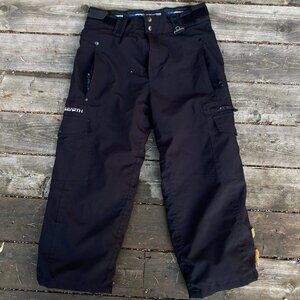 Ocean and Earth Cargo Utility Snow Pants Snowpants Medium Black